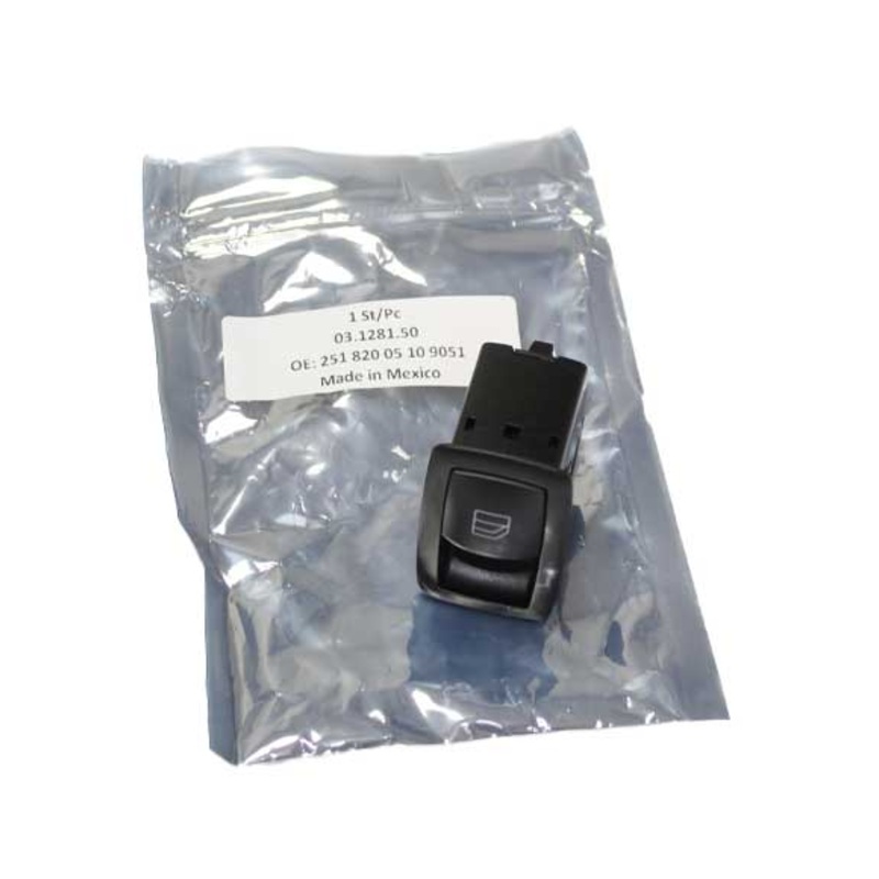 Mercedes Benz Genuine WINDOW SWITCH (Original Parts Without Sticker Level and Neutral Box)k) W164 W251 ML350 ML450 ML550 ML63 AMG 25182005109051