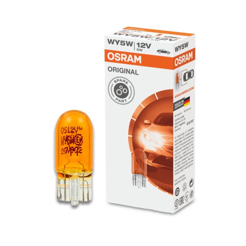 OSRAM ORIGINAL BULB 12V 5W, WY5W Indicator 2827NA 2827