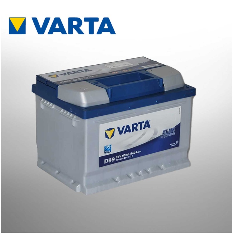 VARTA BATTERY VB560409 BLUED59 60AH 560077 VRT60AH