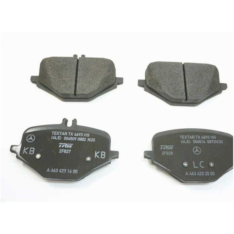Mercedes Benz Genuine BRAKE PAD SET REAR W463 0004205202
