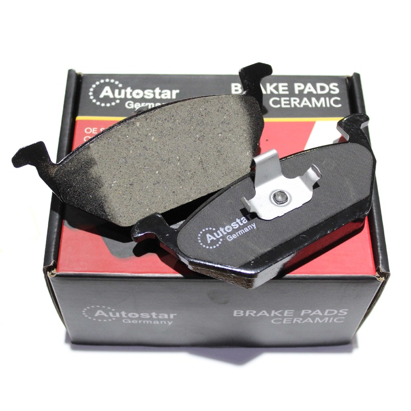 Autostar Germany BRAKE PAD FRONT CERAMICS For AUDI A3 A2 Volkswagen Golf Polo Caddy III Jetta Beetle 1K0698151A