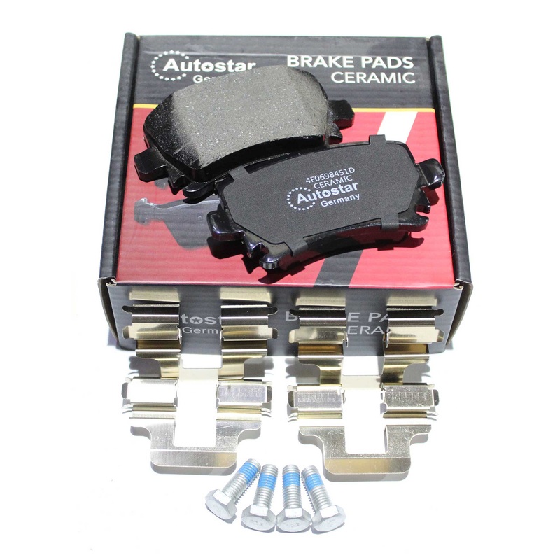 Autostar Germany  BRAKE PAD SET CERAMICS  For Volkswagen   4F0698451D
