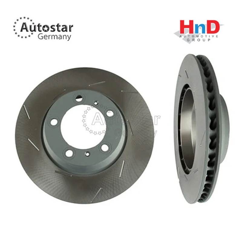 Autostar Germany (AST-1316184) BRAKE DISC REAR LH PREMIUM QUALITY For PORSCHE 970 PANAMERA 3.6L 4.8L 97035240300