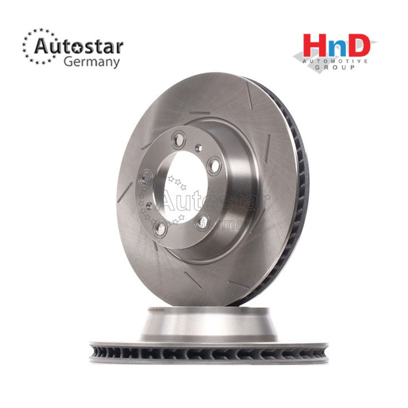 Autostar Germany (AST-1316185) BRAKE DISC REAR RH PREMIUM QUALITY For PORSCHE 970 PANAMERA 3.6L 4.8L 97035240400